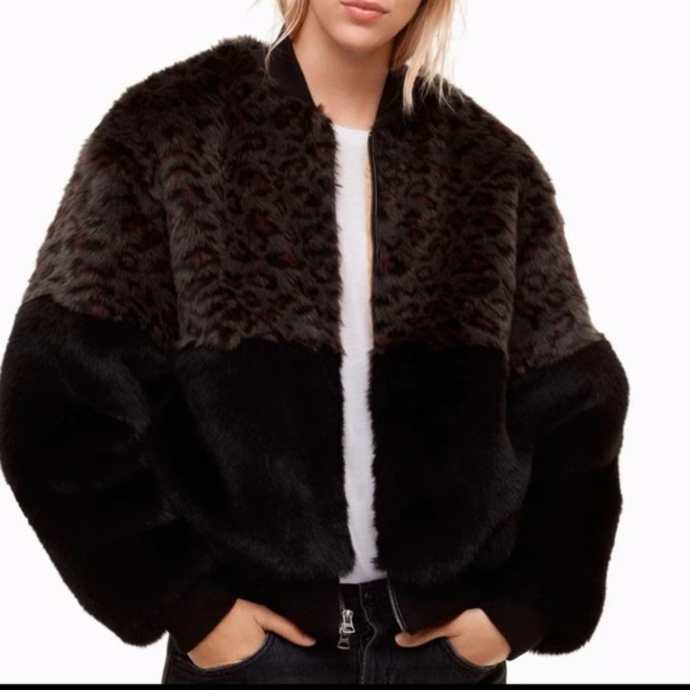 Mahoney Faux Fur Bomber